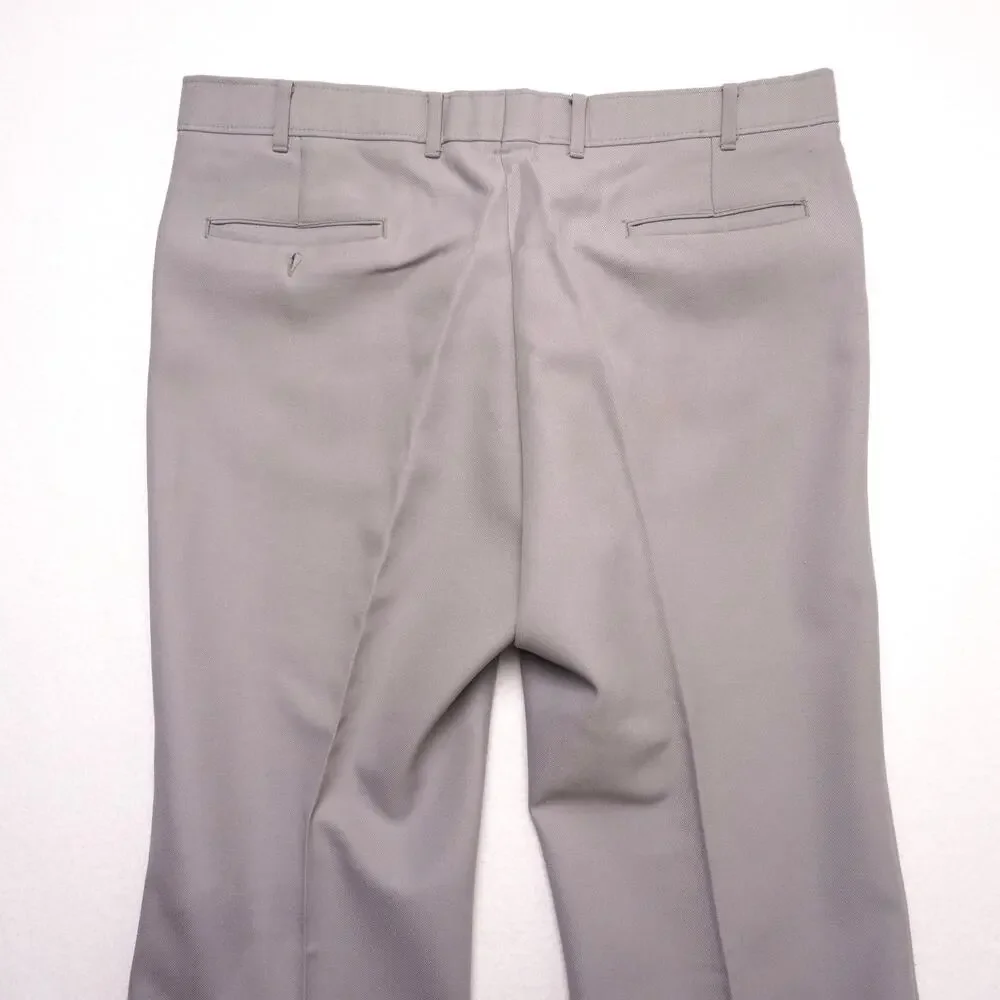 Vintage Levi's Action Slacks Sta-Prest Menswear Gray Dress Pants‎ 70s Trousers